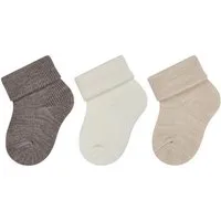 Sterntaler® Feinsöckchen Erstlingssocken 3er-Pack Wolle (3-Paar, 3er-Pack)