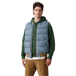 Levis - Weste für Herren, Bomberjacke (Hellblau/Braun)