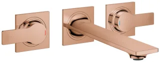 GROHE 3-Loch Unterputz Waschtischarmatur Allure 20193_2 FMS Ausladung 208mm warm sunset, 20193DA2 20193DA2