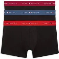 Tommy Hilfiger Underwear Trunk (3-St) Körpernahe Passform mit elastischem Bund