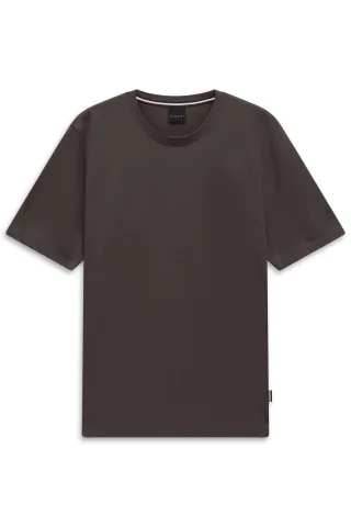 bugatti - Herren T-Shirt 1/2 Arm braun - Gr. - M
