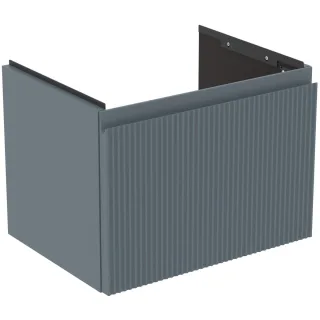 Ideal Standard Möbelwaschtischunterschrank Finesse 500x375x370mm 1 Auszug Aschblau matt, E3375UQ E3375UQ