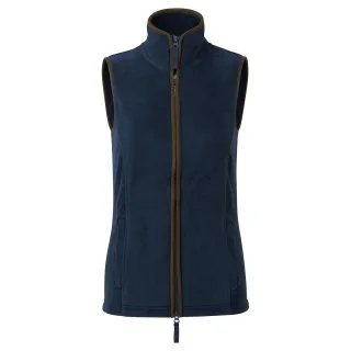 Premier Womens/Ladies Artisan Fleece-Weste (Marine/Braun)
