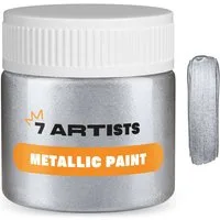 7 Artists Acrylfarbe 7 Artists Acrylfarbe Metallic 50 - 230 ml Gold, Silber