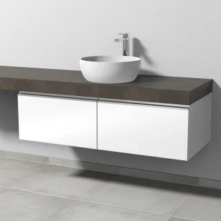 Sanipa Waschtischunterbau mit Auszügen 2morrow (L2327) 340x1200x520 Weiß-Glanz, L232778 L232778