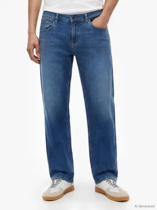 Tommy Jeans (PVH Group) - OTIS REGULAR STR BI0134 CO Denim Medium - Gr. - 30