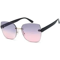 styleBREAKER Sonnenbrille Rahmenlose Rechteckige Sonnenbrille (1-St) Gradient
