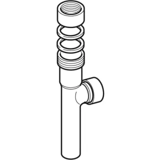 Geberit Abzweig 88,5g weiß-alpin , 242103111 242103111
