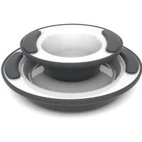 Ornamin Speiseteller ORNAMIN Thermoteller, (2 St), Esshilfe l Alltagshilfe l bruchstabil l Made in Germany