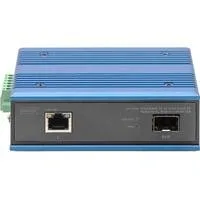 10/100/1000 Base-TX auf 1000 Base-FX Industrie-Medienkonverter