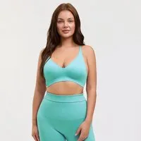 cfab (creamy fabrics) Bügelloser BH Comfort Push-Up BH-Mint-S (1-tlg)