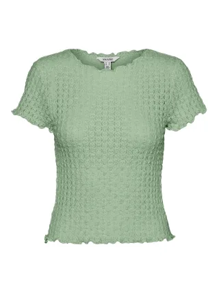 VERO MODA - Shirts Weiblich smoke green - Gr. - S