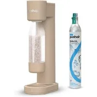 DAFI Wassersprudler DAFI Pushair inkl. 1 Co2 Zylinder und 0,7l Flasche