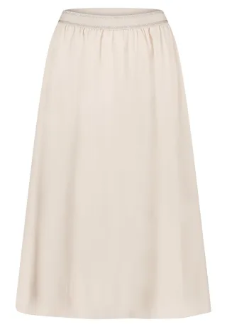 Betty & Co - Ausgestellter Midirock beige - Gr. - 34