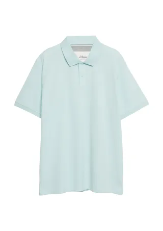 s.Oliver - Polo-Shirt türkis - Gr. - 5XL