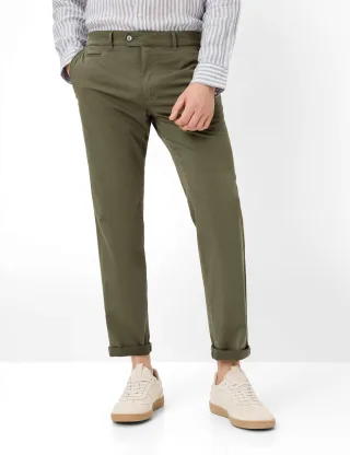Brax Herren Chino Style EVEREST OLIVE Grün Oliv, grün - oliv, Gr. 25