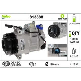Valeo Klimakompressor Mercedes C-Klasse Cls E-Klasse Glk-Klasse Slk