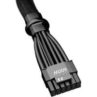 12VHPWR PCIe Adapter Kabel schwarz, 0,6 Meter