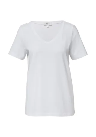 s.Oliver - T-Shirt weiß - Gr. - 36