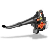 FUXTEC Akku-Laubbläser FX-E2LBS, 685,1 m³/h, 40V 2-in-1 Bläser/Sauger, inkl. Laubfangsack