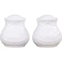 Chic Antique Salz- / Pfefferstreuer Chic Antique Salz & Pfeffer Set PROVENCE Porzellan Weiß