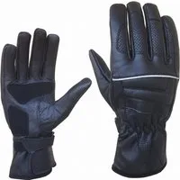 PROANTI Motorradhandschuhe Sommer Motorrad Chopper Handschuhe: Leder Handschuhe perforiert, M-XL