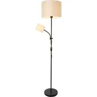 OTTO home Stehlampe, Stehleuchte 160 cm Ø 35 x 25 cm E27 Leseleuchte Ø 12 x 11,5 cm E14