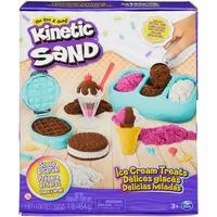 Kinetic Sand - Eiscreme Set, Spielsand 454 Gramm Sand
