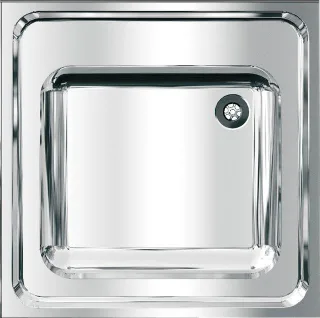KWC Aquarotter Gewerbespüle, MAXIMA, Edelstahl, 600x382x600 mm, 2000057616 2000057616