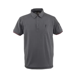 MASCOT Kreta Polo-Shirt mit Brusttasche FRONTLINE Hellanthrazit L - 50351-833-118-L