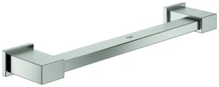 GROHE Wannengriff Essentials Cube 40514_1 340mm Metall supersteel, 40514DC1 40514DC1