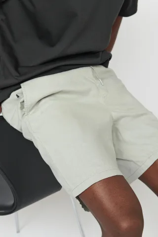 Shorts Gerade Passform grey