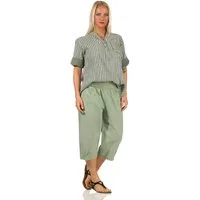 OriginalYou Bermudas Leinenhose Damen kurze Sommerhose Leinen Bermuda luftig & leicht, elastischer Gummizug, in unifarbe
