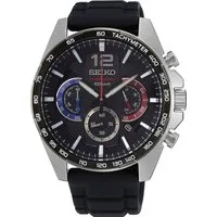 Seiko Chronograph SSB347P1, Armbanduhr, Quarzuhr, Herrenuhr, Stoppfunktion, Datum