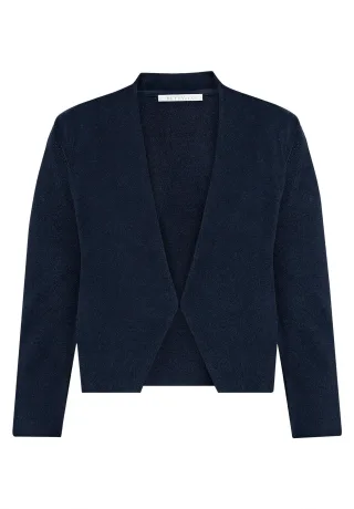 Betty & Co - Feinstrickjacke Dunkelblau - Gr. - 42