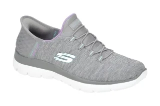 "Skechers 149937 GYMT Hands-Free Slip-On Sneaker Grau Multi Air Cooled Memory...