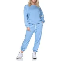 simaranda Jogginganzug Damen Jogginganzug 7065 36-42 Hellblau