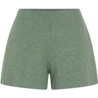Copenhagen Studios Pyjamashorts aus elastischer 4x4 Rippqualität