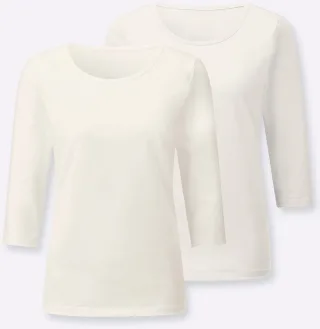 Casual Looks 3/4-Arm-Shirt "2er-Pack Shirts" 2 tlg.
