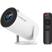 Magcubic Tragbarer Projektor Beamer HY300 Pro 4K Android 11 Wifi6 BT 5 UHD-Beamer (8000 lm, 3840 x 2160 px px, 8000 lm, 1500:1, 3840 x 2160 px, BT 5.0, 4K 1080p unterstützt)