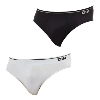 Pack-2 Slips Unno Basic nahtlos D05HE für Männer bieten gute Mobilität und Komfort