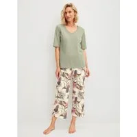 CALIDA Schlafhose Favourites Arts mit Allover-Print, in weicher Single-Jersey-Qualität