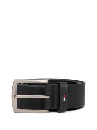 Tommy Hilfiger - Denton Ledergürtel schwarz - Gr. - 95