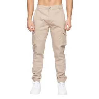 Crosshatch - "Frentons" Cargo-Hose für Herren (Steinfarben)