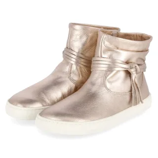 Tip Toey Joey Barfuß-Stiefel RIDGE - Gr. 26 - Gold - Glattleder