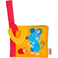 Haba Greifspielzeug Buggybuch Tierfreunde, mit Beißelement