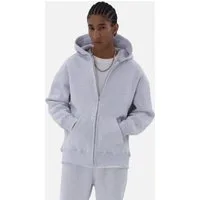 COFI Casuals Sweatjacke Basic Oversized Zip-Hoodie, Premium Herren & Damen Sweat-Jacke