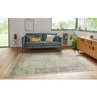 HANSE Home Teppich Orient Vintage Medaillon, rechteckig, Höhe: 5 mm, Orientalisch mit Fransen, Orient, Wohnzimmer, Schlafzimmer, Esszimmer
