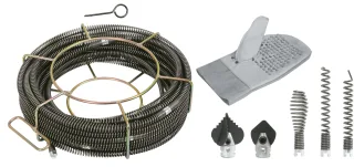 KS Tools Kanal- und Rohrreinigungs-Werkzeug-Satz Ø 16mm Innenseele, 13-tlg - 900.1917