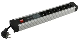 REV Steckdosenleiste Supraguard, 6-fach, 3 m